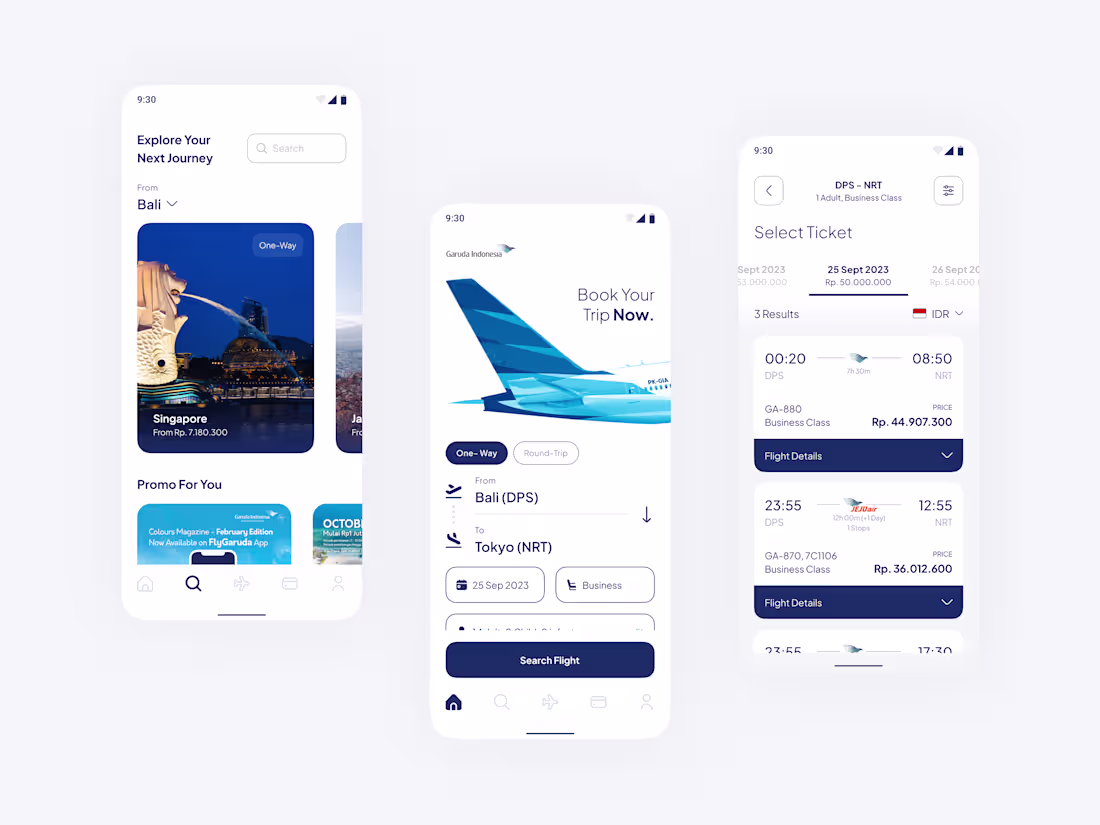 Cover image for Garuda Indonesia UI Redesign Challenge