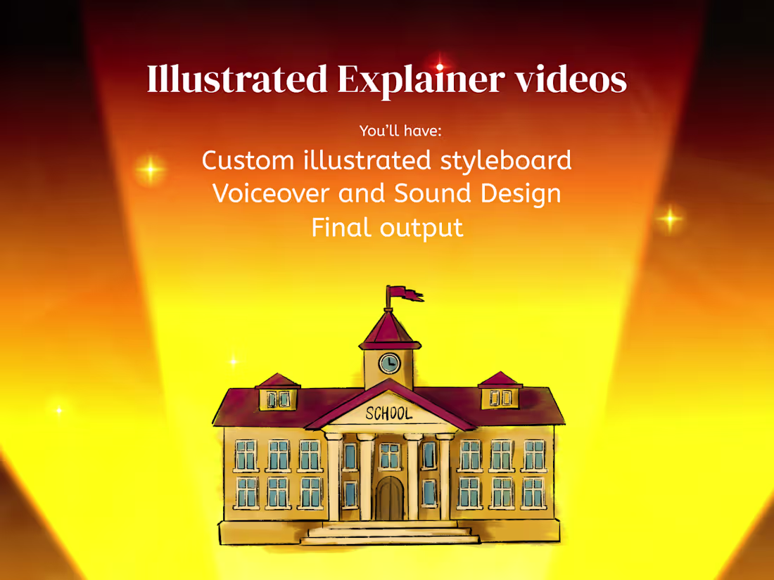 Cover image for Illustrated Cartoonish Explainer Video