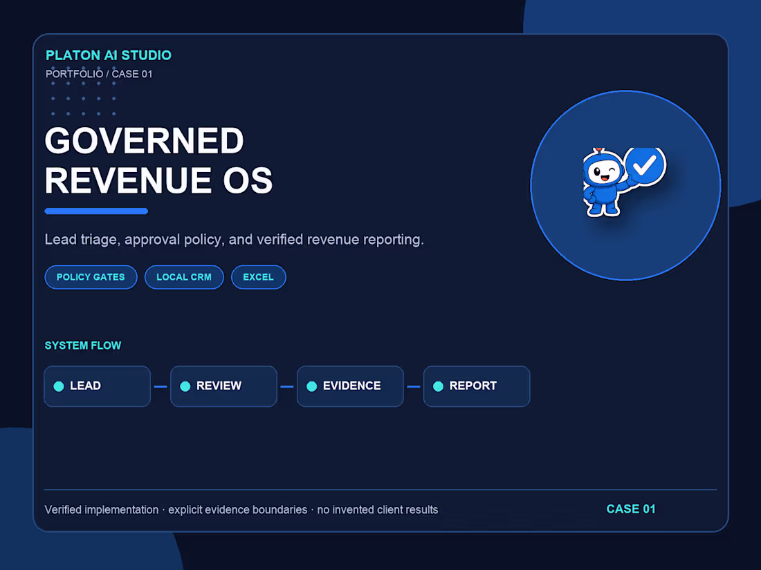 Cover image for Governed Revenue Operating System