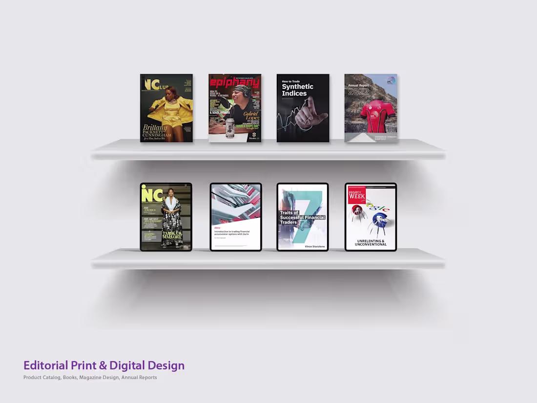 Cover image for Magazine and Book Design