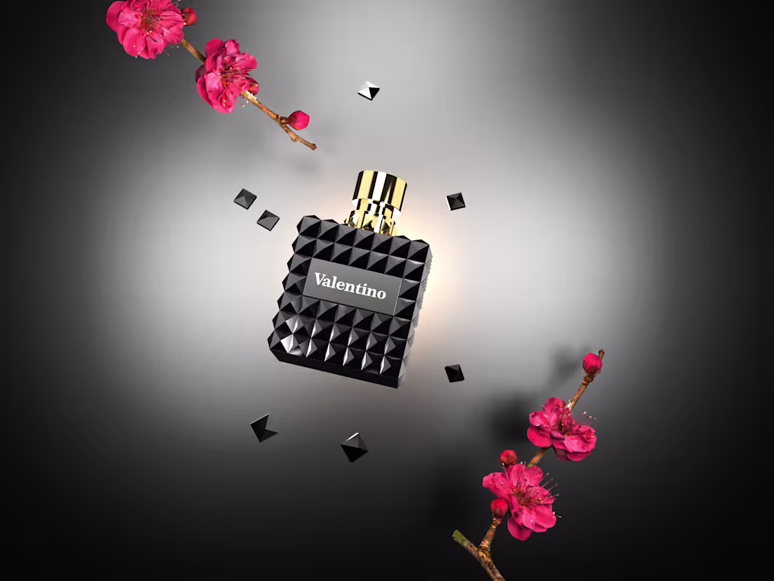 Cover image for Valentino-Inspired Luxury Fragrance | 3D