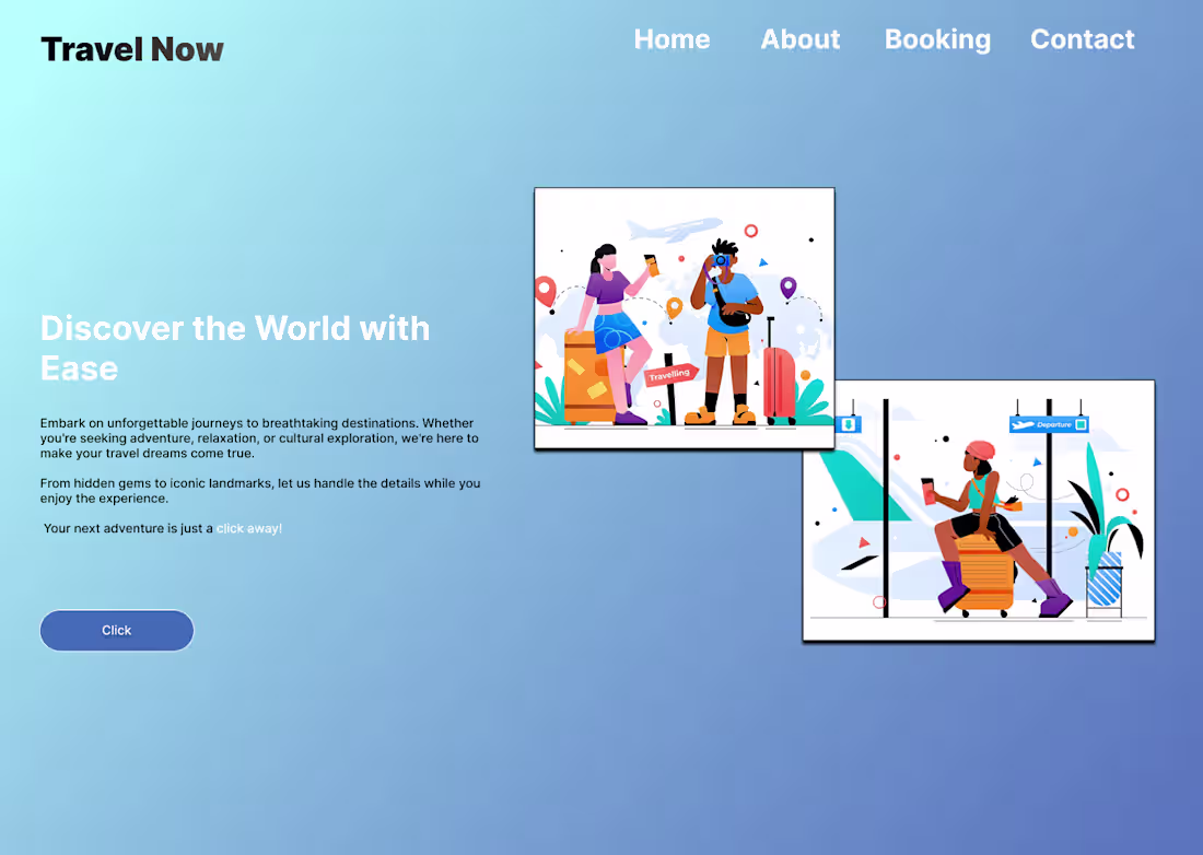 Cover image for Landing page