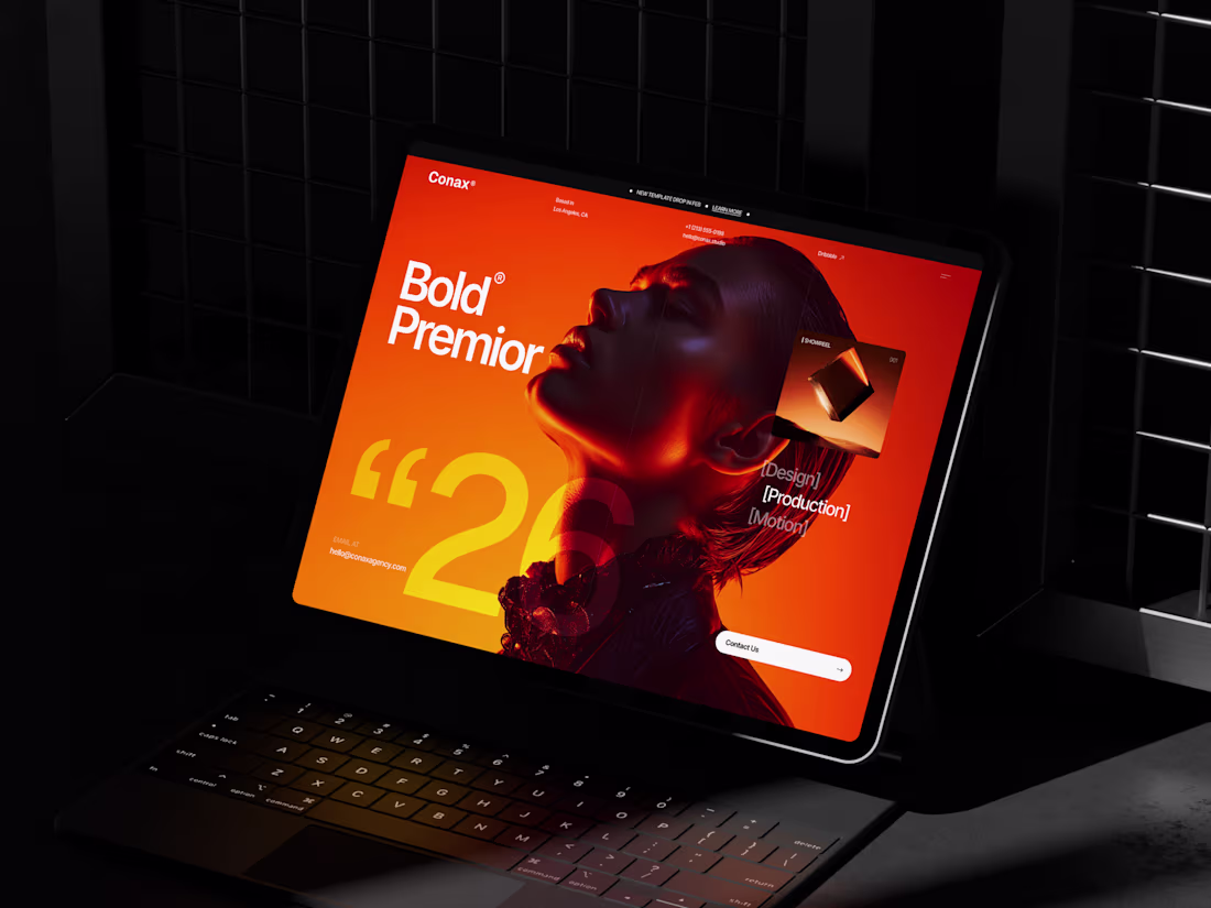 Cover image for Conax - Creative Agency Portfolio