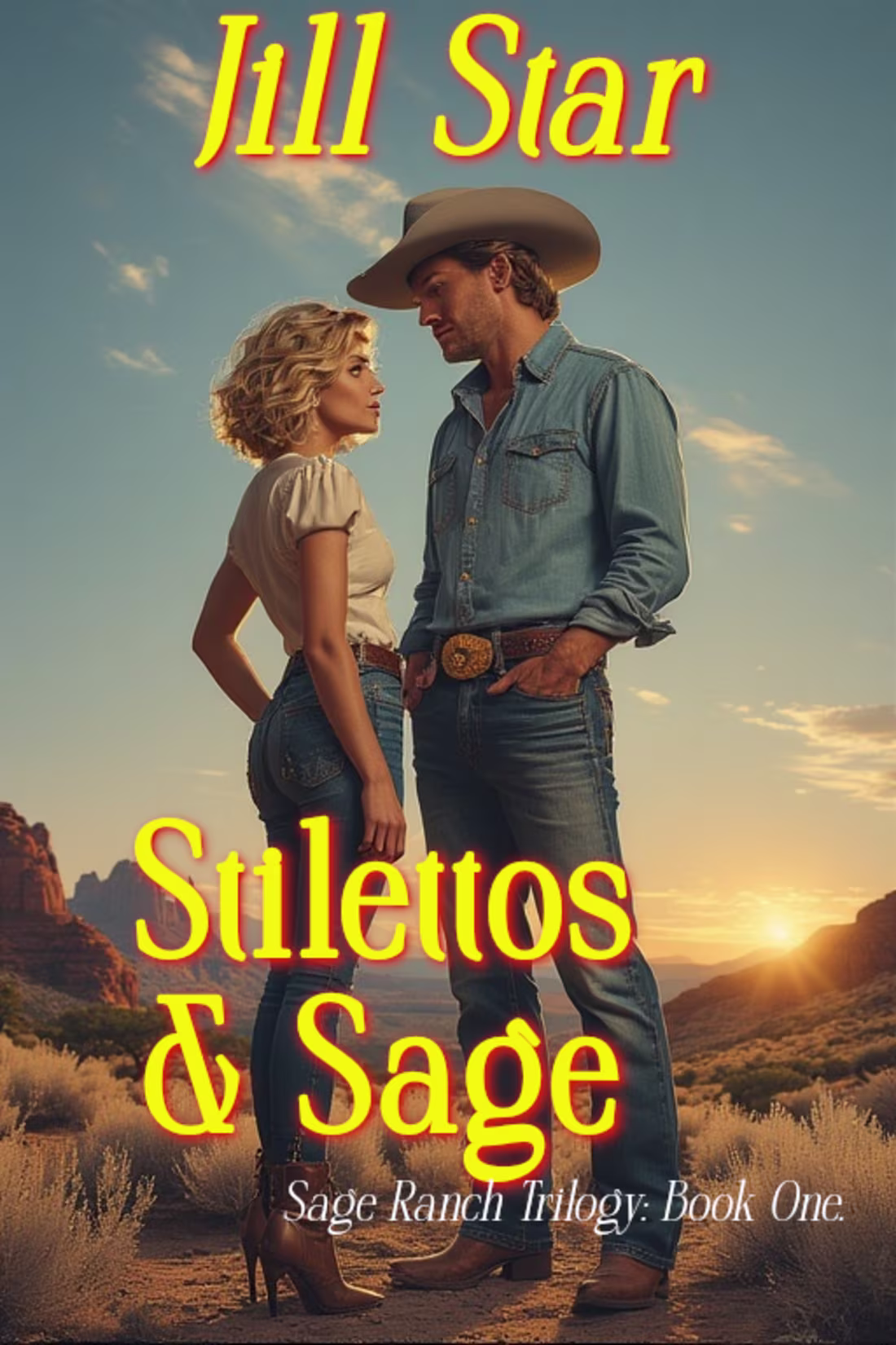 Cover image for A contemporary western romance series for Jill Star.