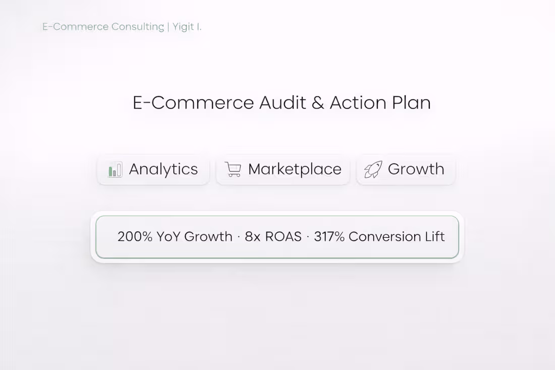 Cover image for E-Commerce Operations Audit & Action Plan