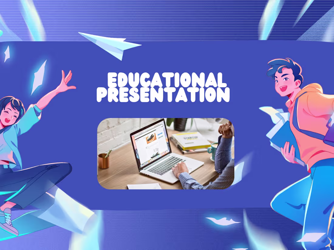 Cover image for Educational Presentation – Clear, Engaging & Informative