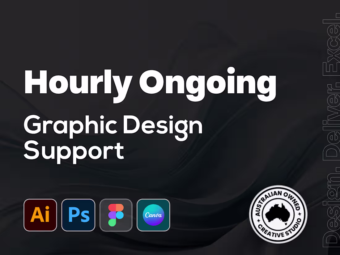 Cover image for Hourly Ongoing Graphic Design Support