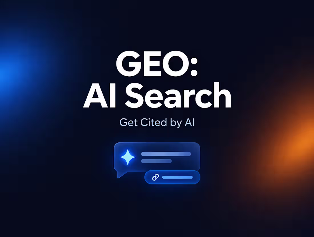 Cover image for GEO: Get Cited by ChatGPT & Perplexity
