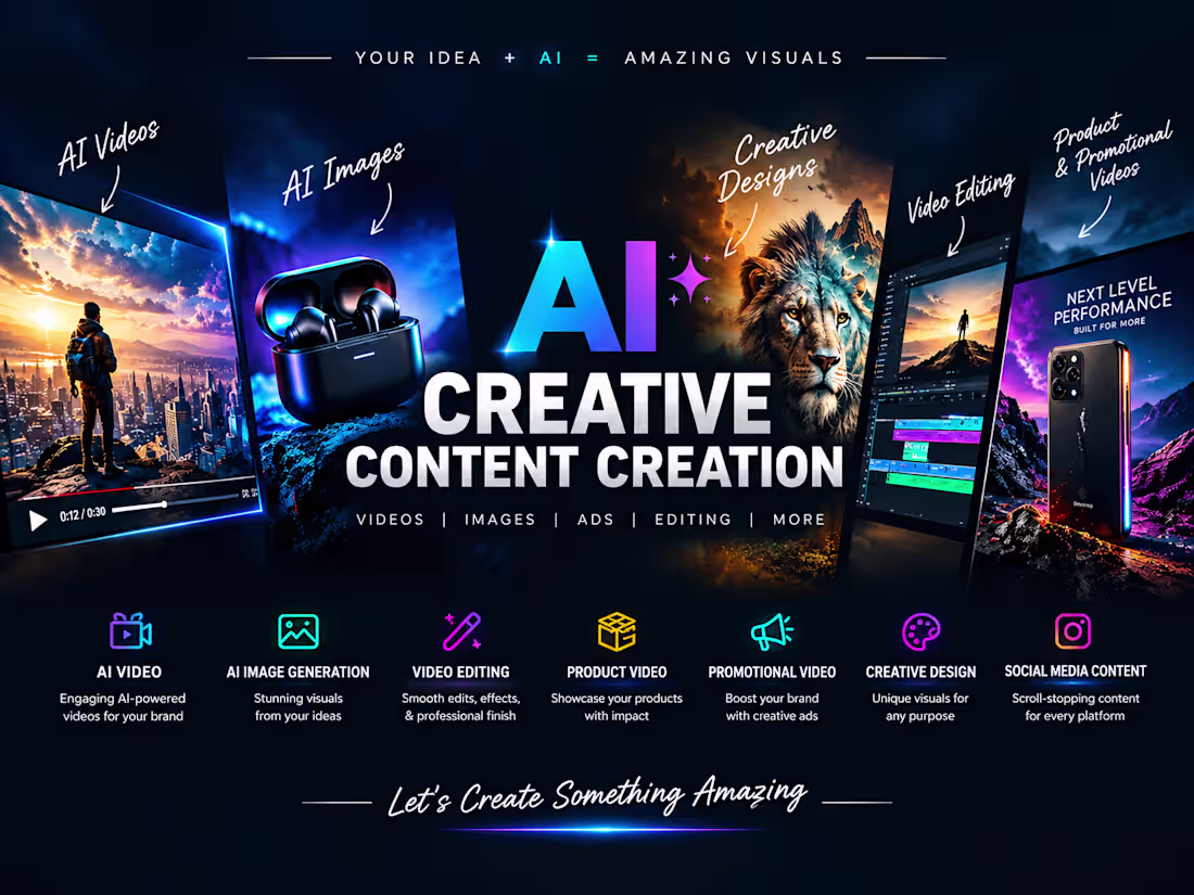 Cover image for AI Creative Content Creation