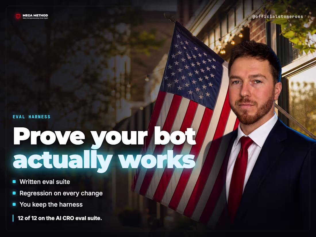Cover image for Agent QA and Eval Harness That Proves Your Bot Actually Works