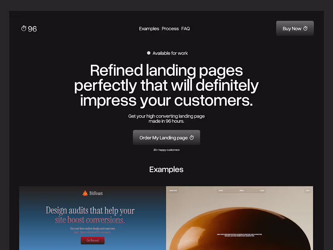 Cover image for Single Landing Page