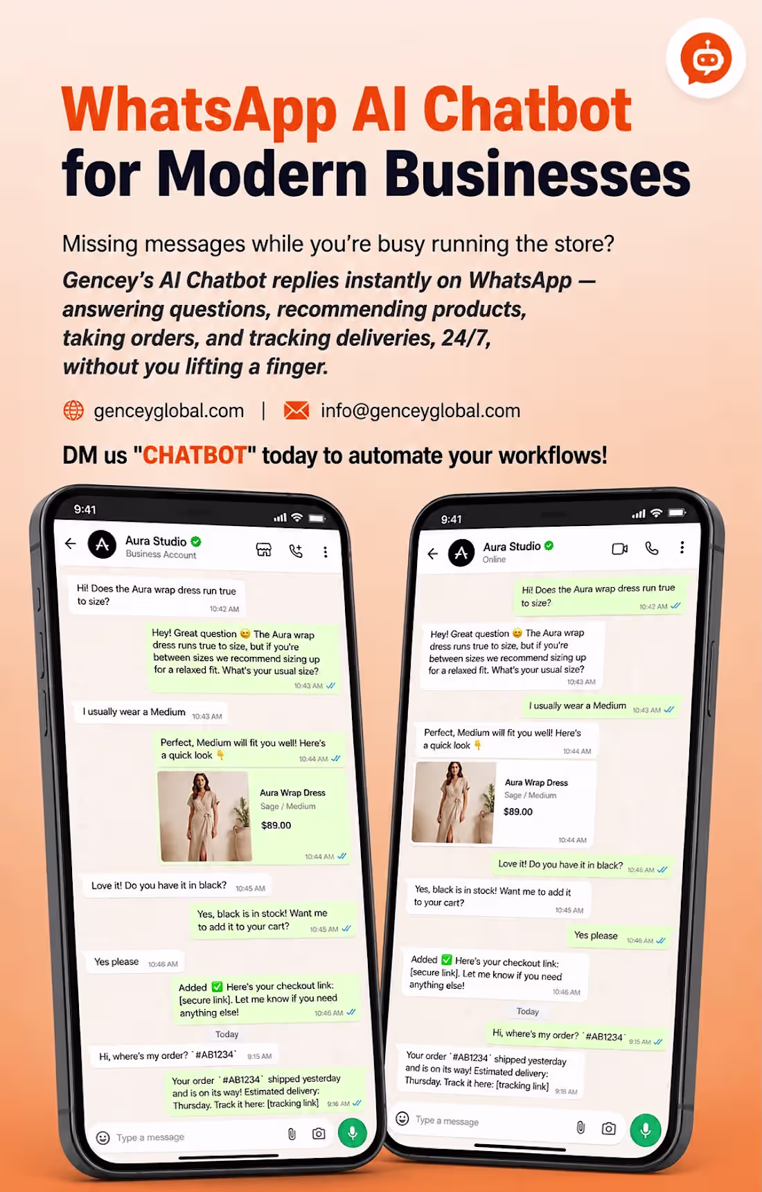 Cover image for WhatsApp AI Chatbot Development