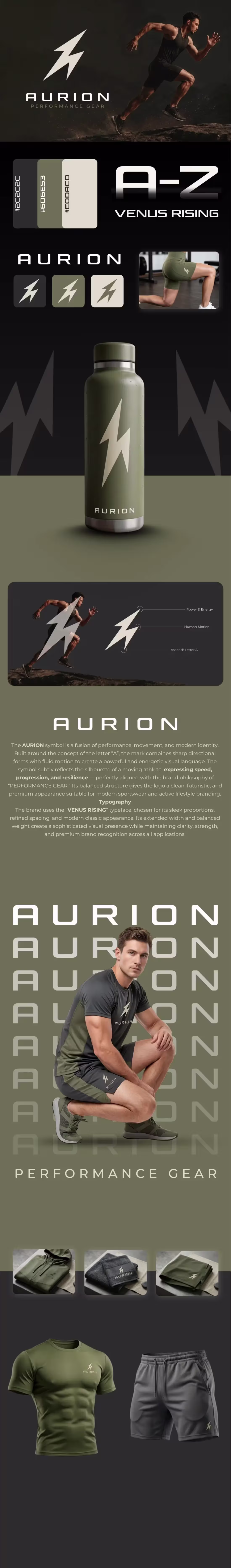 Cover image for :AURION Brand Identity & Visual Design