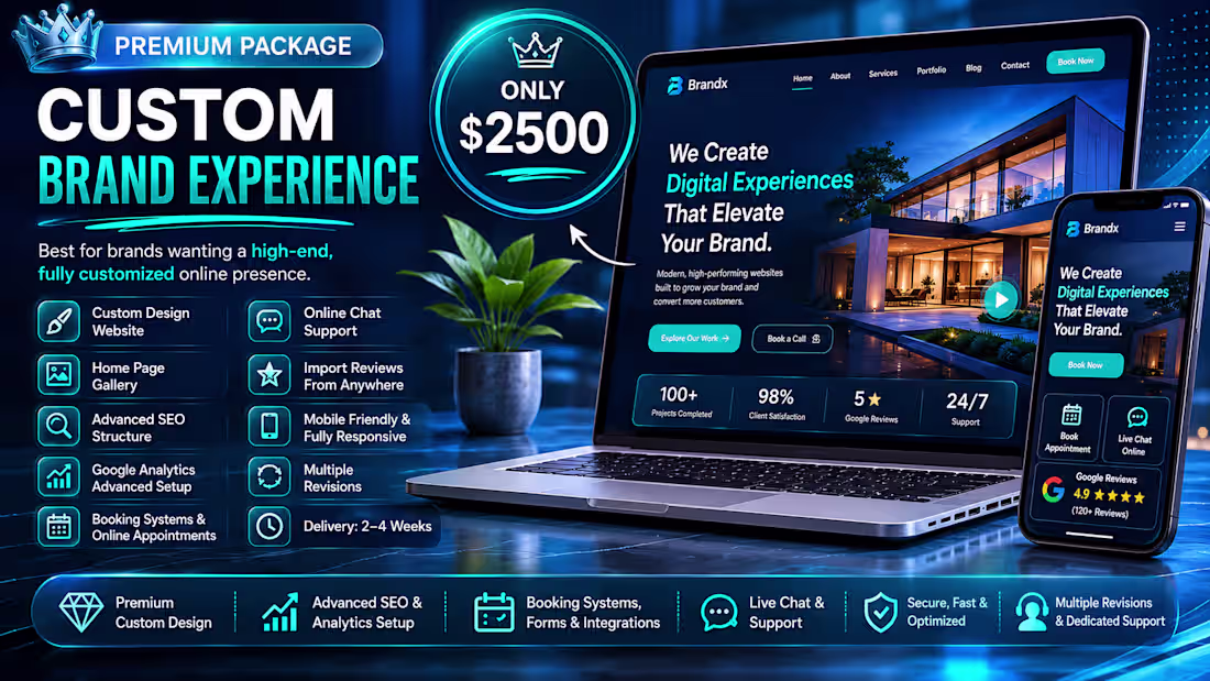 Cover image for PREMIUM PACKAGE — Custom Brand Experience