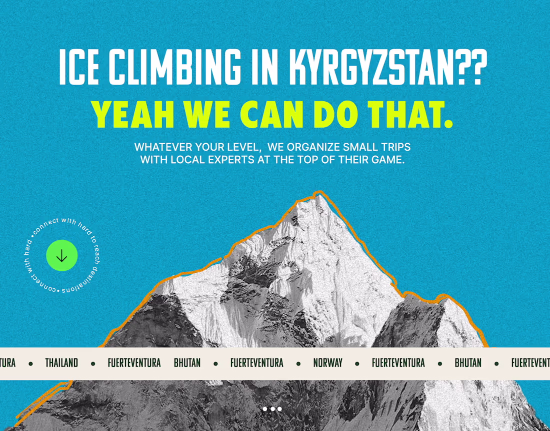 Cover image for Gear Travel Agency Brand Identity • Landing Page Design