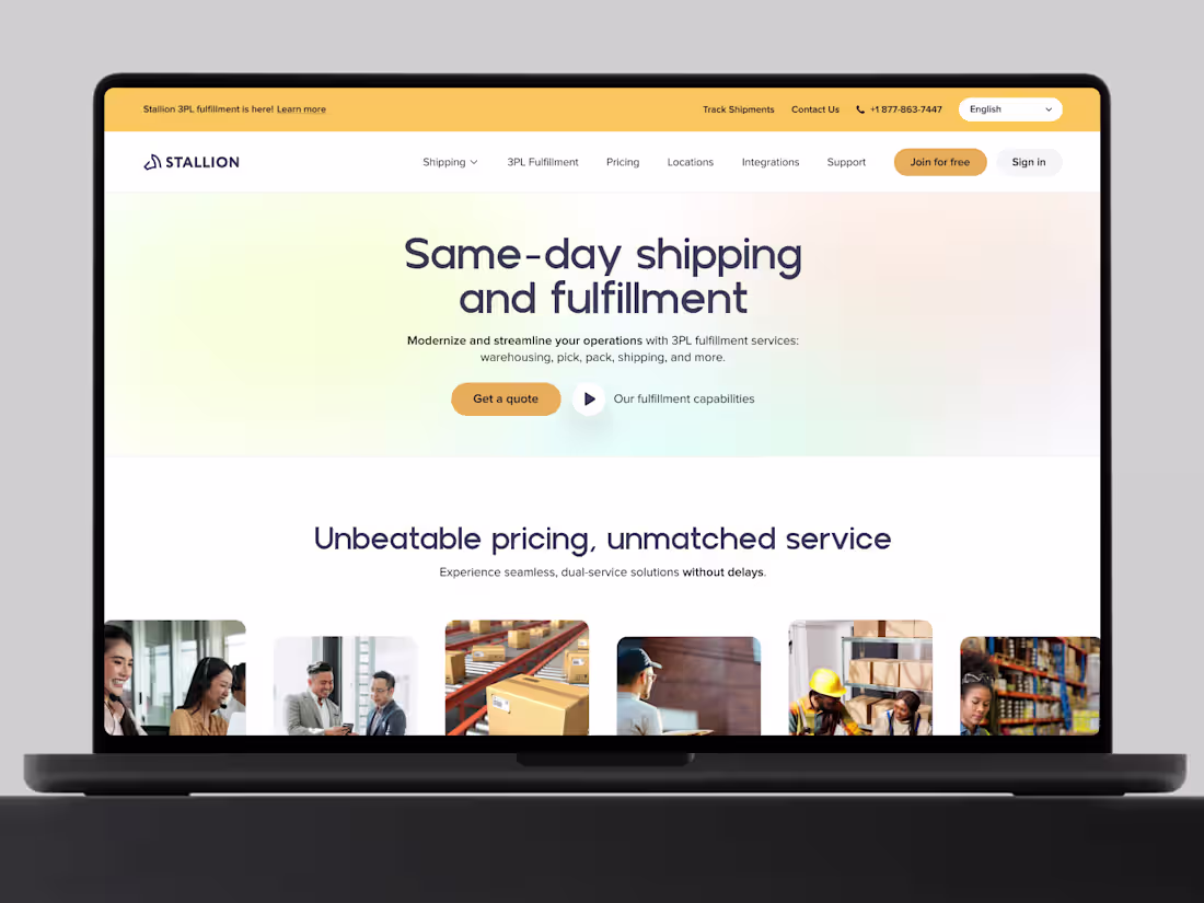 Cover image for Stallion Express | eCommerce Shipping & Logistics Platform