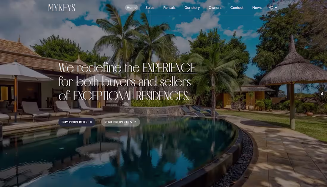 Cover image for MYKEYS Property  | Real Estate Website in Framer