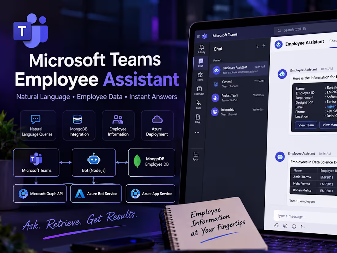 Cover image for Microsoft Teams Employee Assistant —