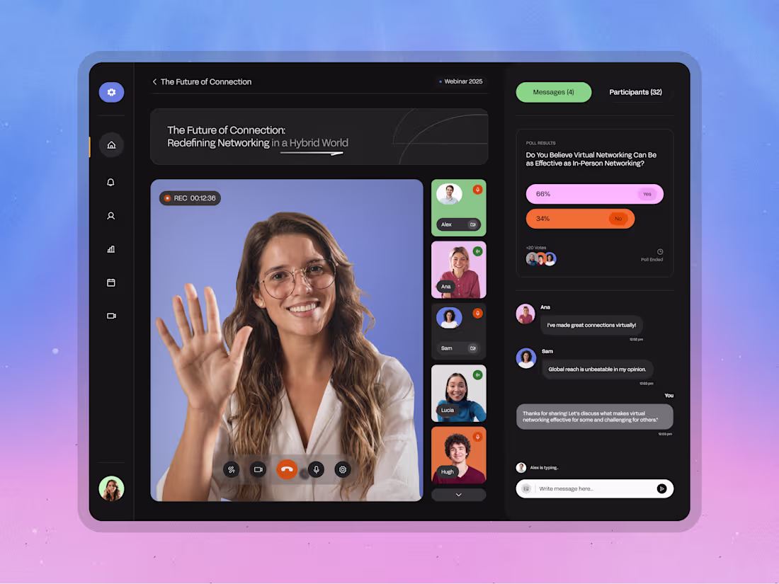 Cover image for Sphere | Events Platform Framer Landing Page