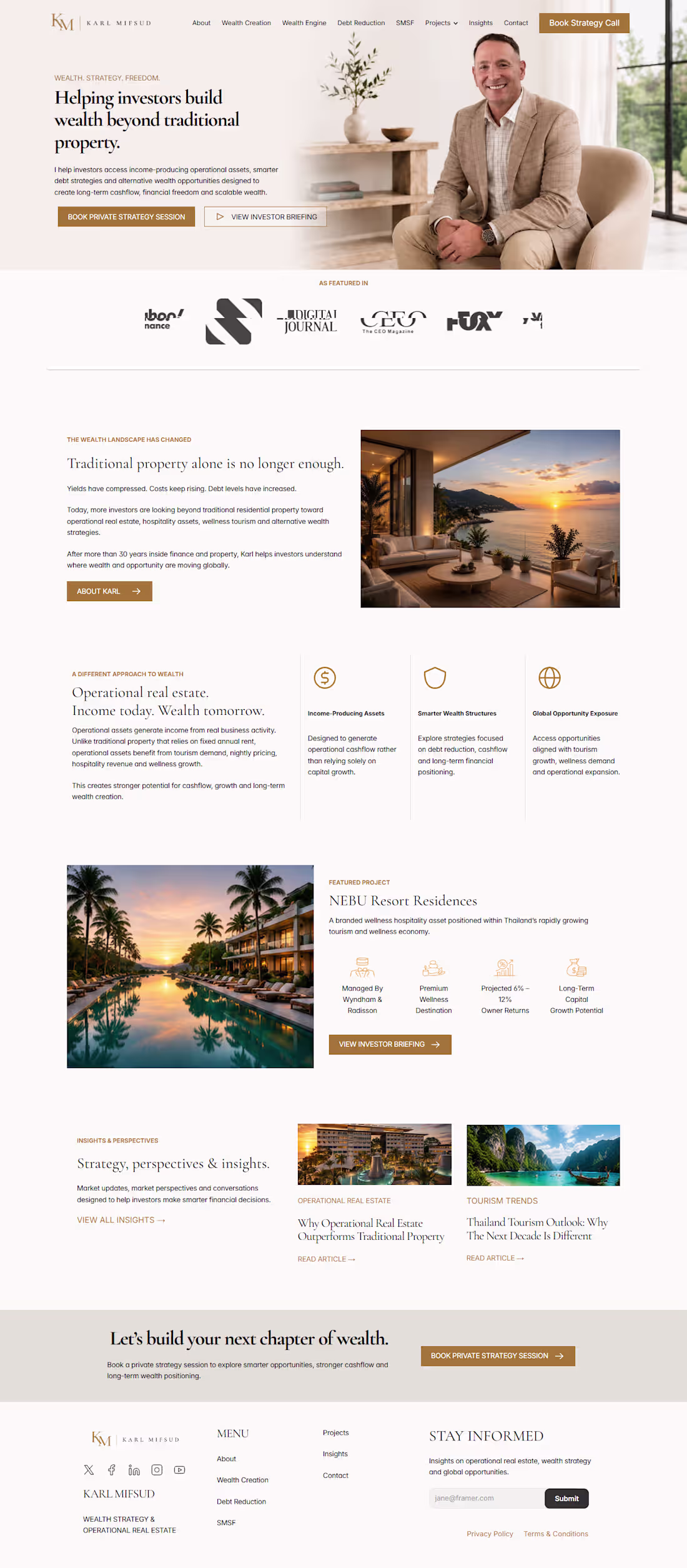 Cover image for The client needed a website