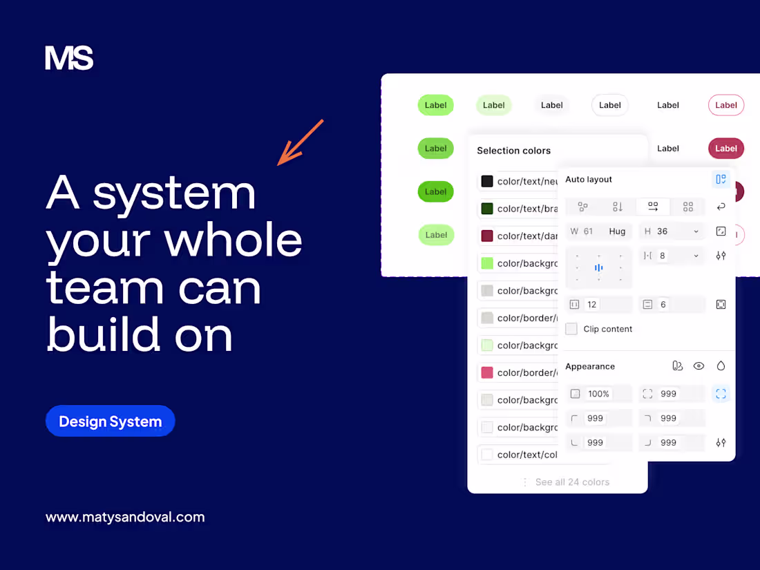 Cover image for Scalable Design System in Figma for Product Teams