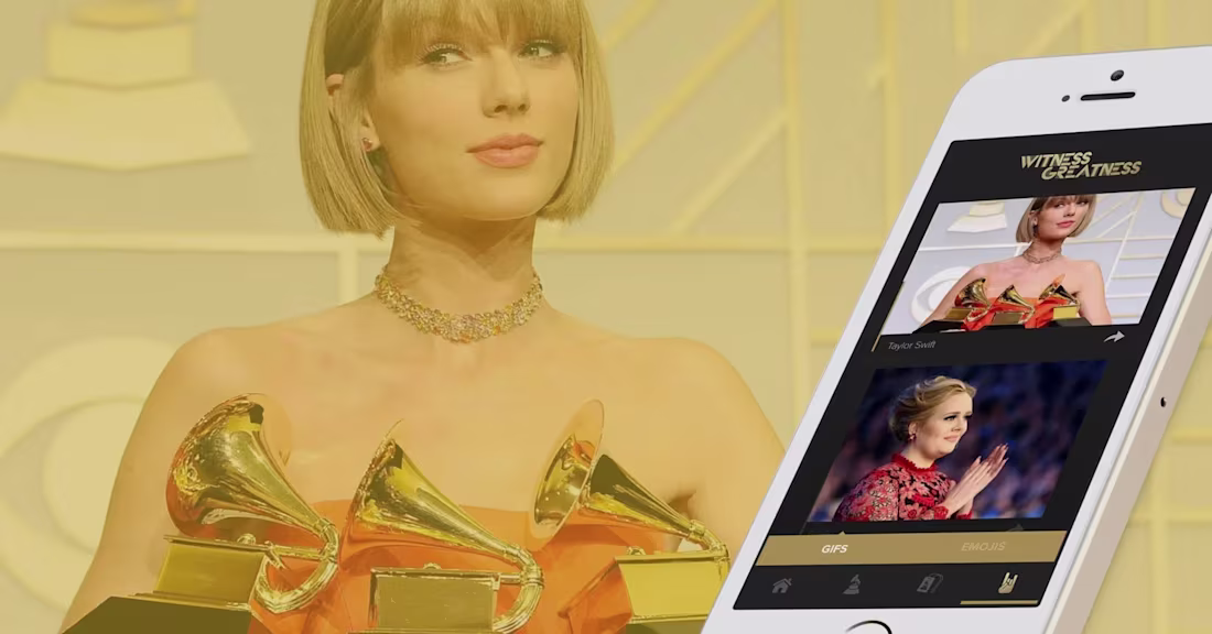 Cover image for The Grammys Second Screen Experience