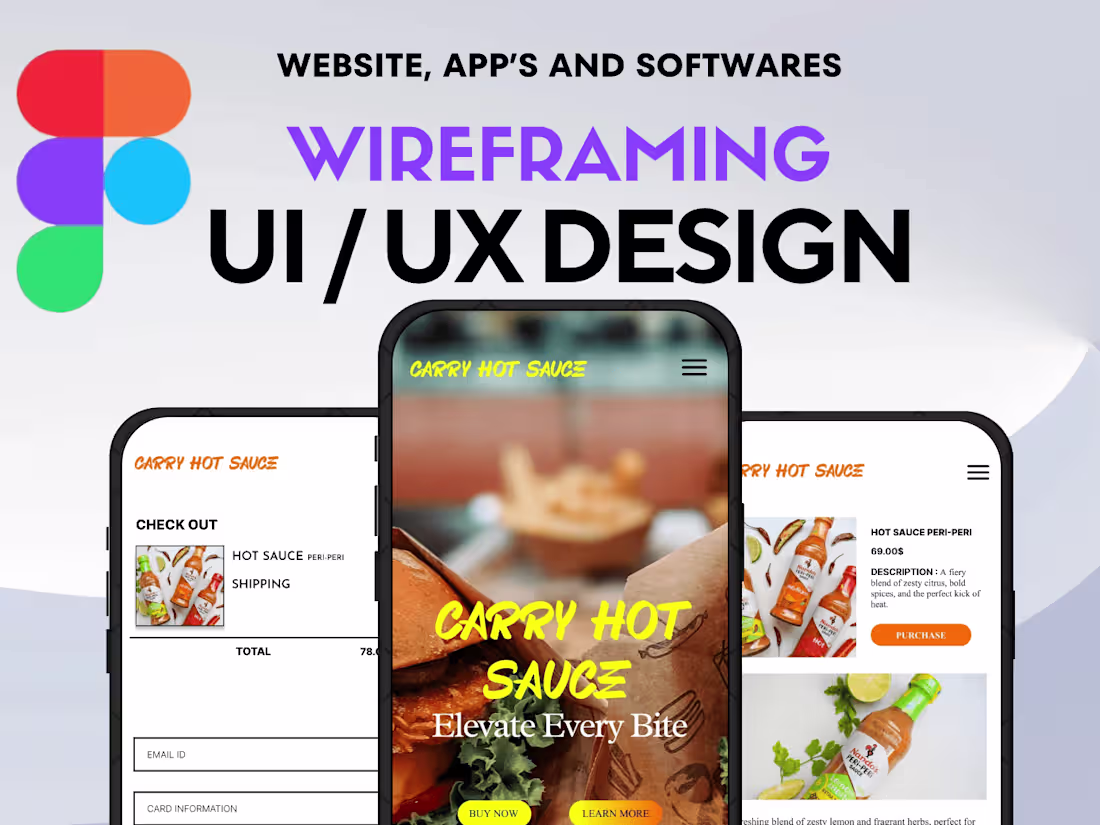 Cover image for UI / UX Wireframe and Prototype 