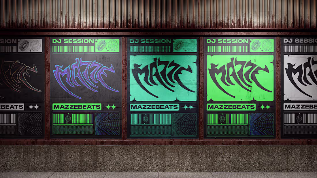 Cover image for MAZZE Dj Posters