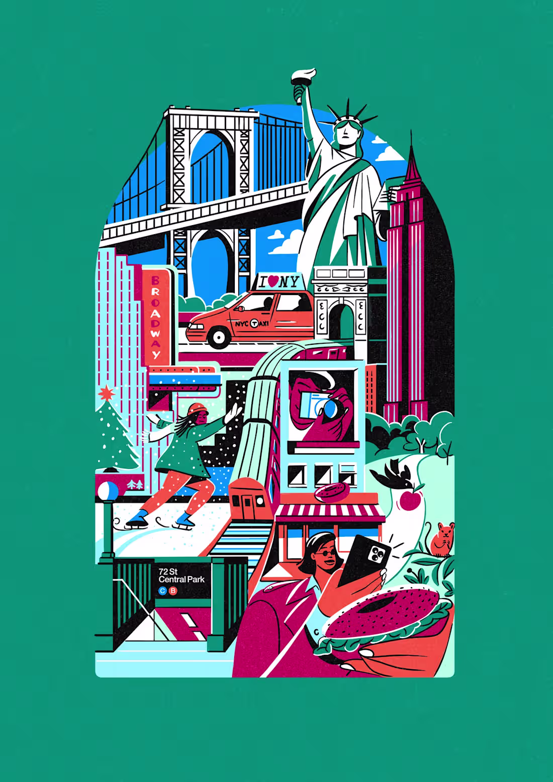 Cover image for Urban Office Mural and Poster Design for Landing
