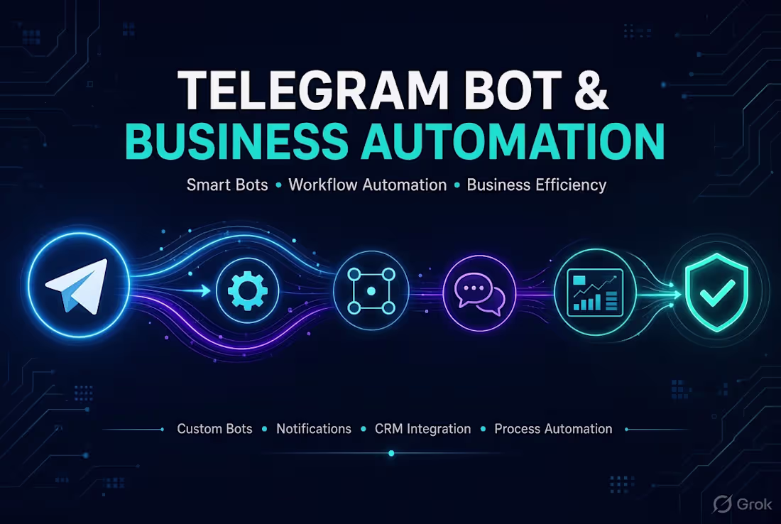 Cover image for Telegram Bot & Business Automation
