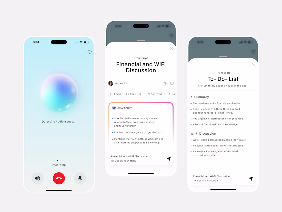 Cover image for AI Meeting Summary Recorder App