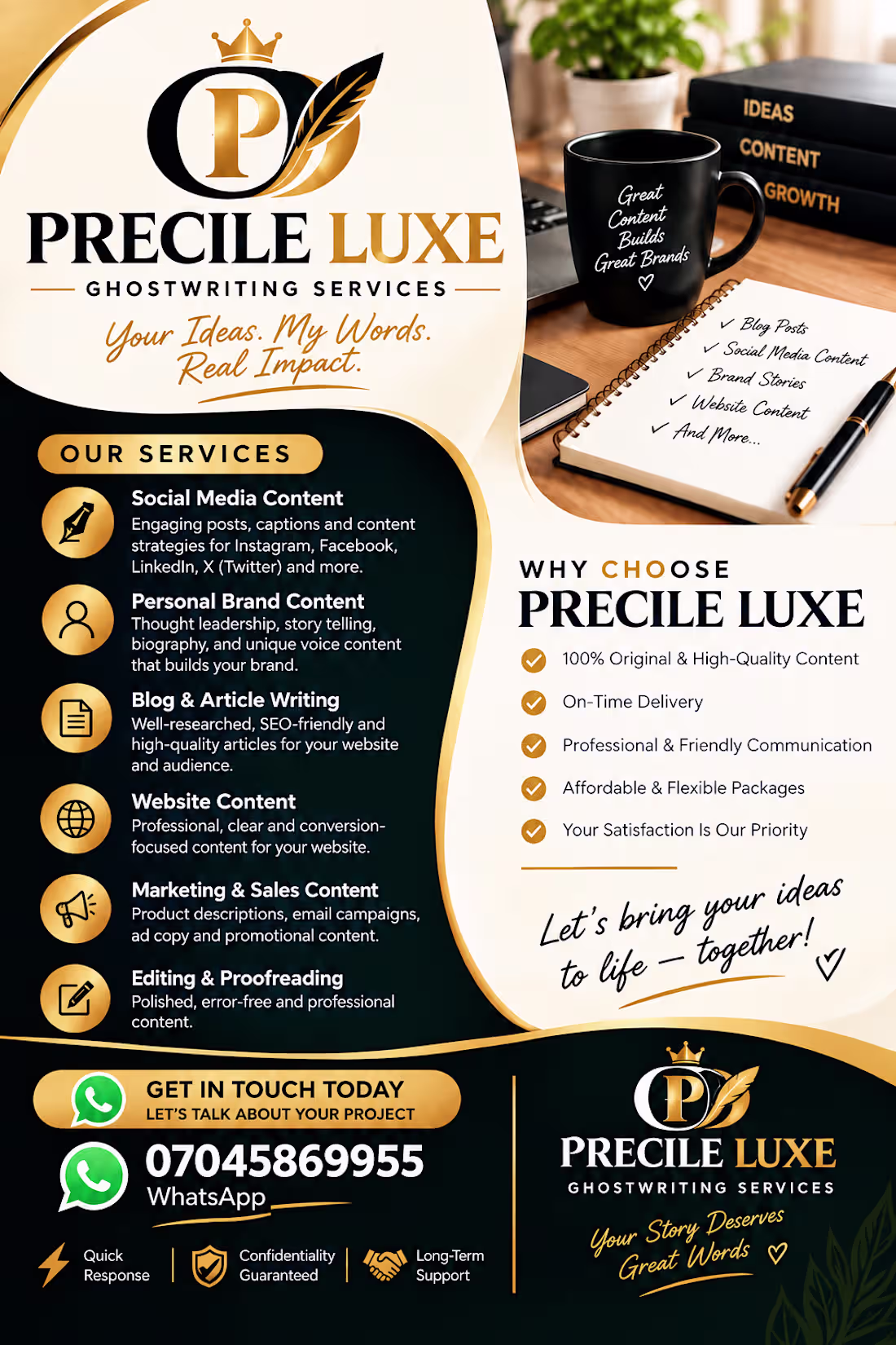 Cover image for PRECILE LUXE 