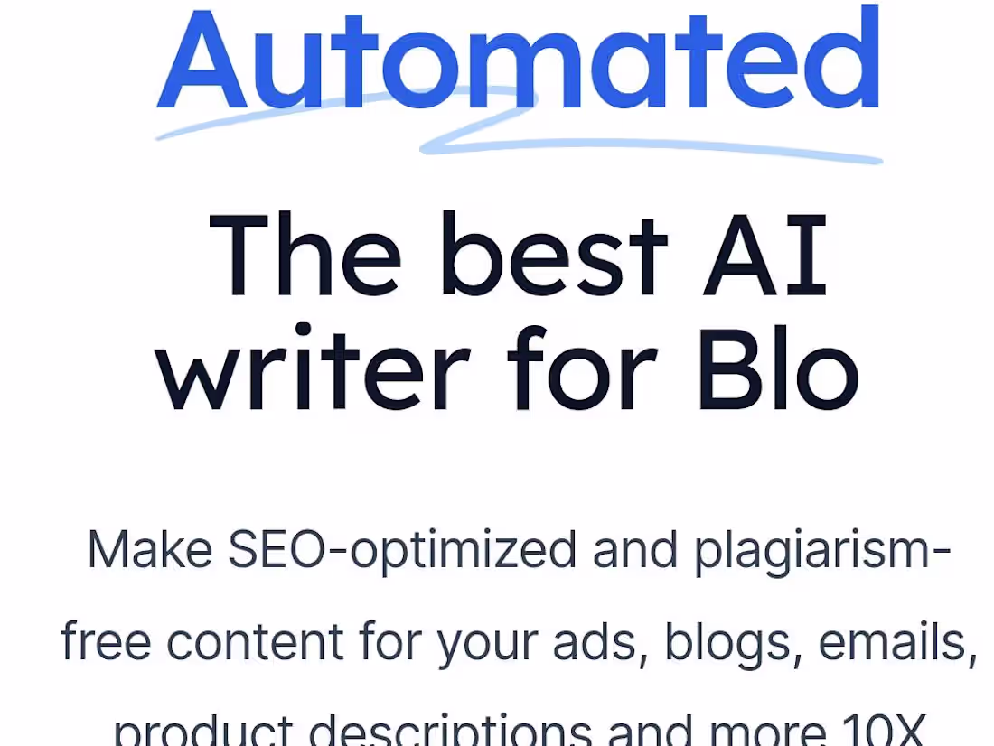 Cover image for Copywriting Automated