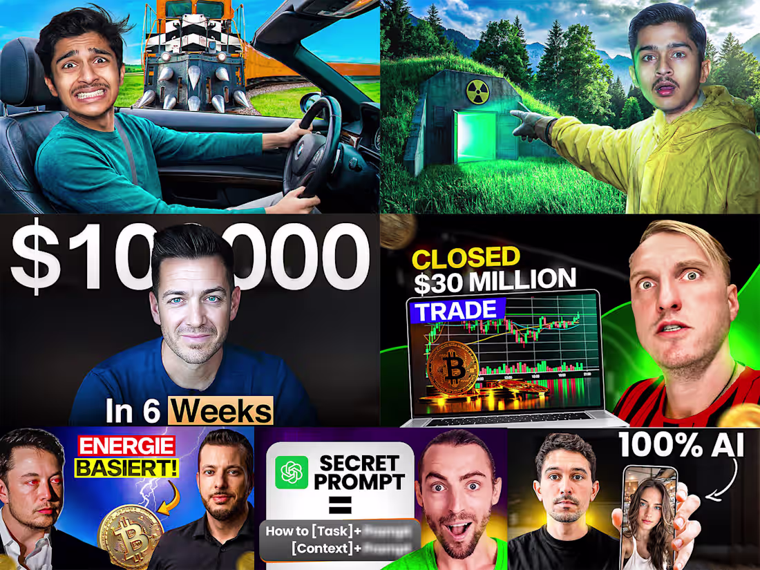 Cover image for I will make click worthy high ctr youtube thumbnails
