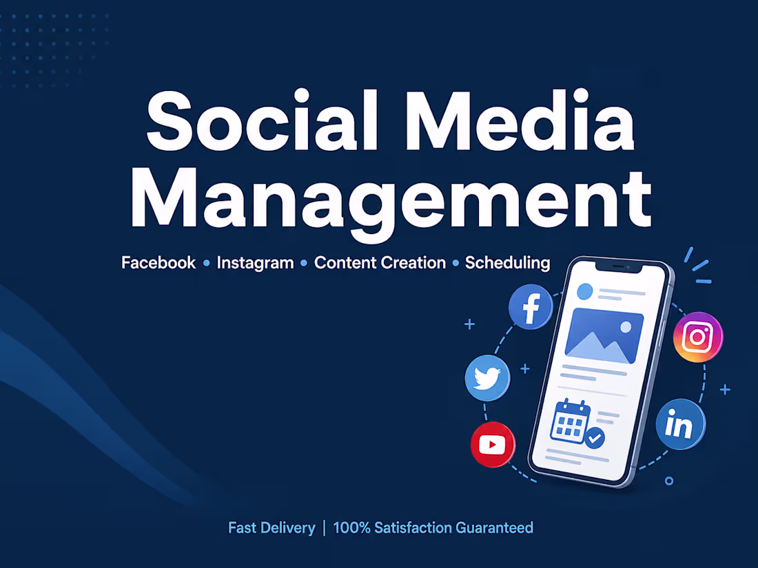 Cover image for Social Media Management Managing Facebook