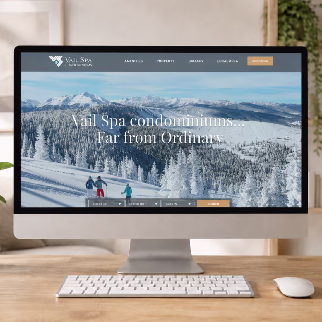 Cover image for Vail Spa Condominiums Website Redesign