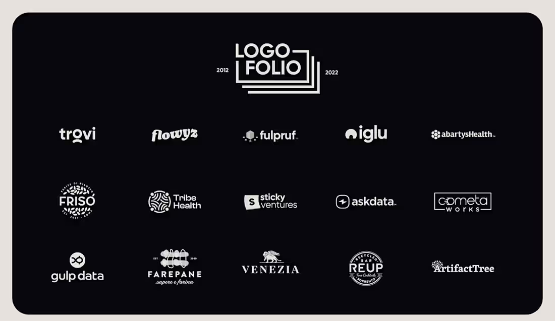 Cover image for Logofolio 2012 - 2022 :: Behance