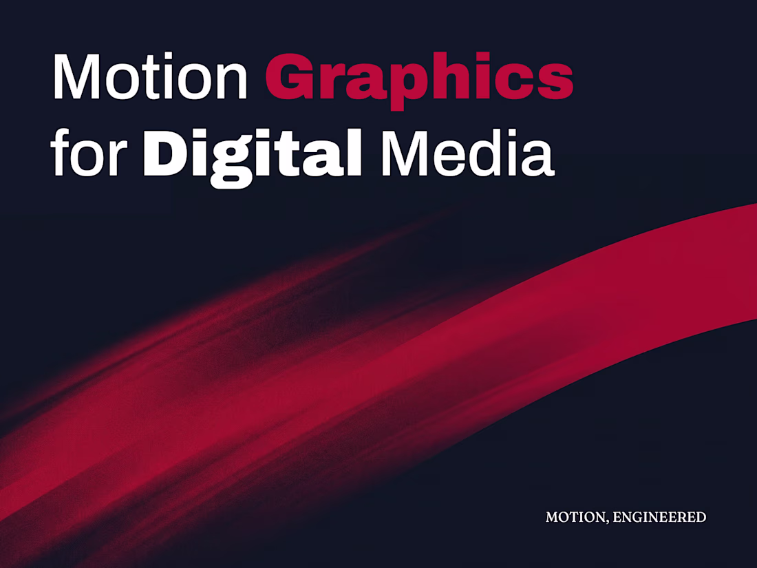 Cover image for Motion Graphics for Digital Media