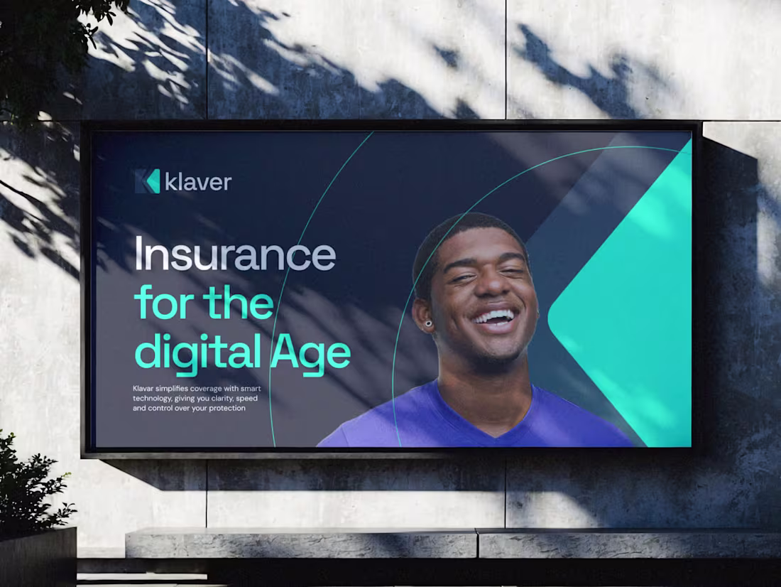 Cover image for Klaver visual identity design is