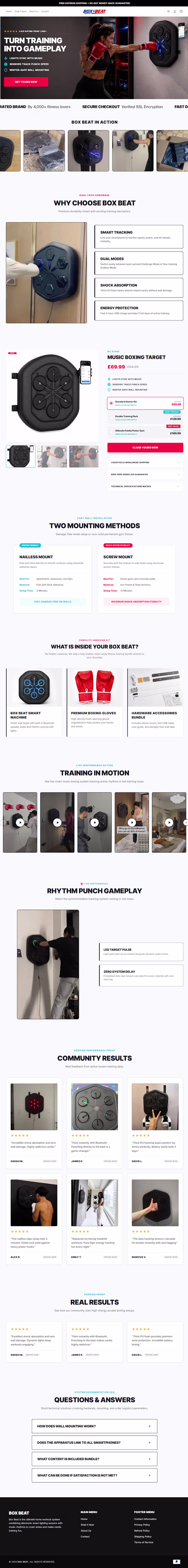 Cover image for Beat Box — Boxing Music Machine