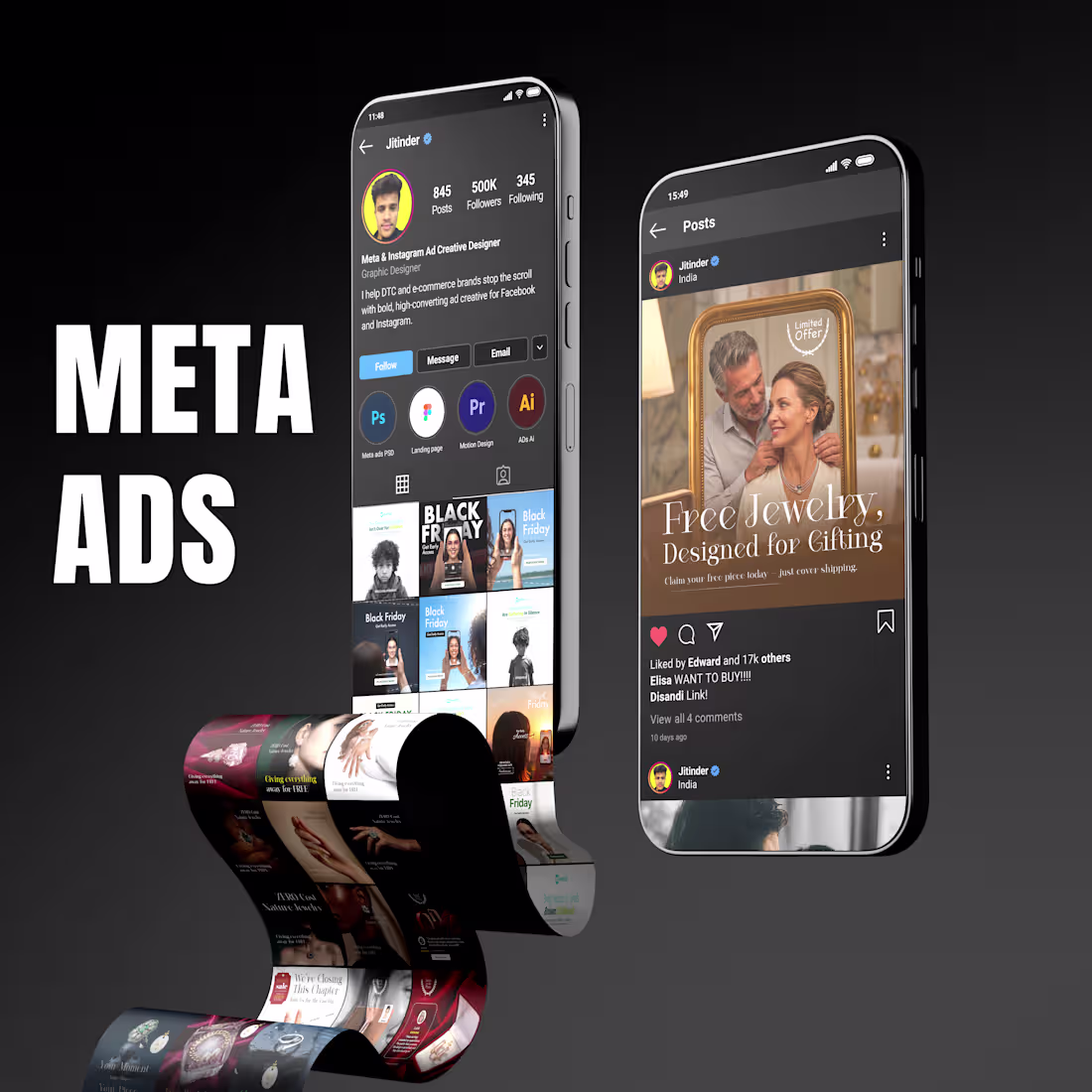 Cover image for Meta & Instagram Ad Creative