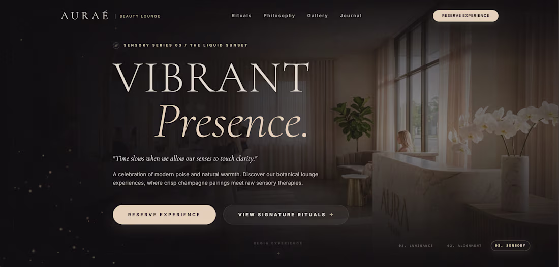 Cover image for Designed a luxury beauty lounge
