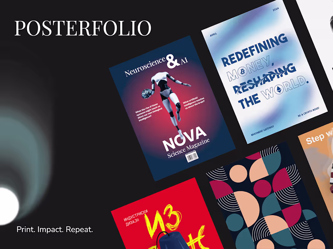 Cover image for POSTERFOLIO