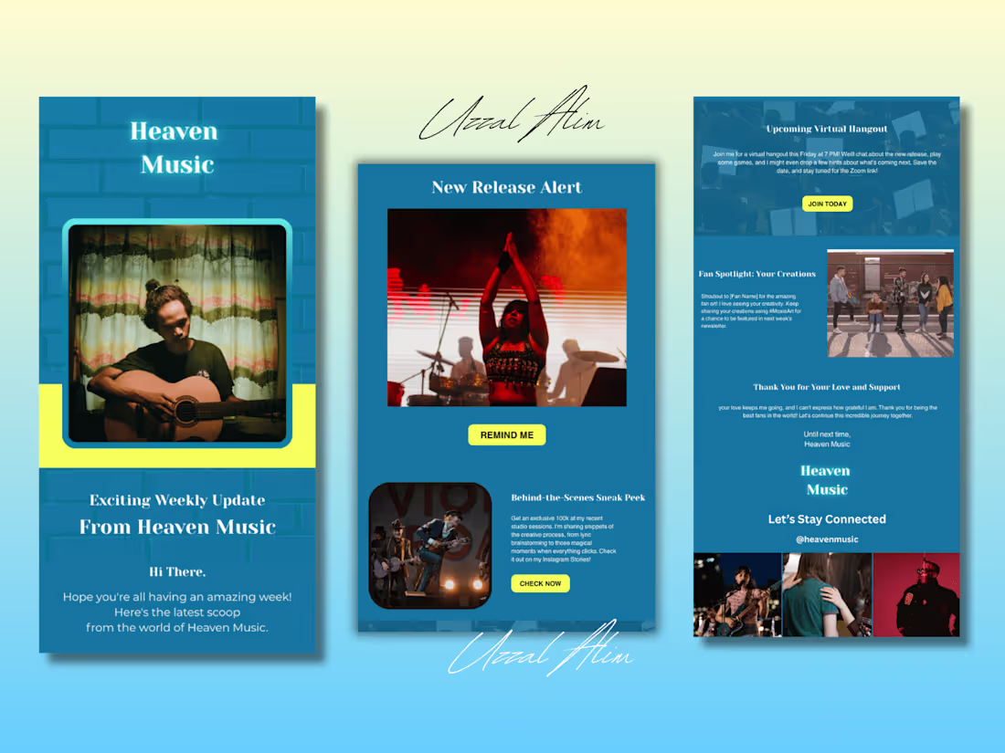 Cover image for Heaven Music Weekly Update—Turning Vibes Into Visuals 