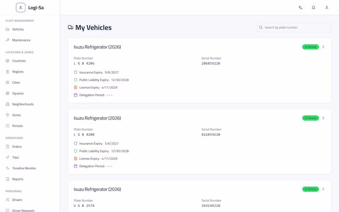 Cover image for Fleet & delivery operations platform
