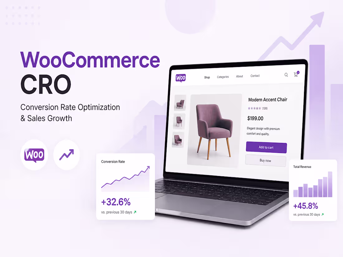 Cover image for WooCommerce CRO | Conversion Rate Optimization & Sales Growth