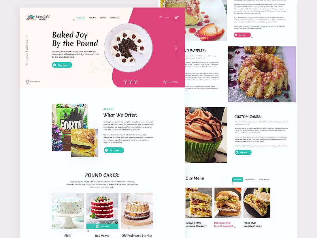Cover image for Baked Cafe