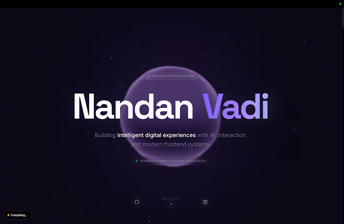 Cover image for Modern Portfolio Website Design & Development