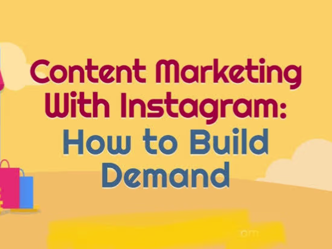 Cover image for Instagram content marketing 