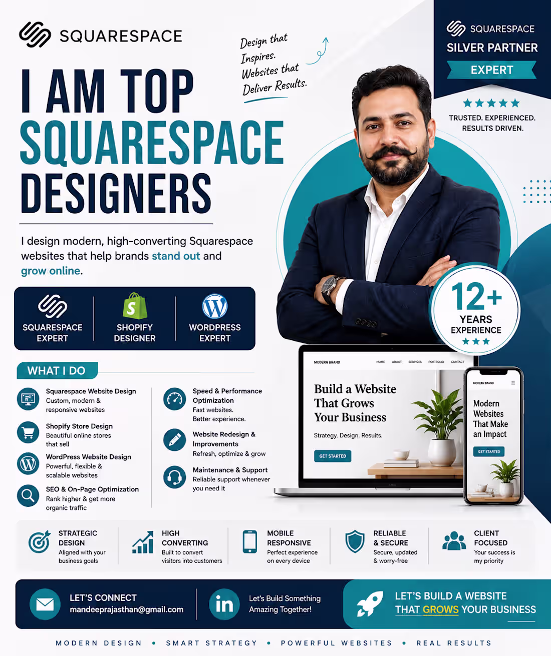 Cover image for Squarespace and Shopify Expert